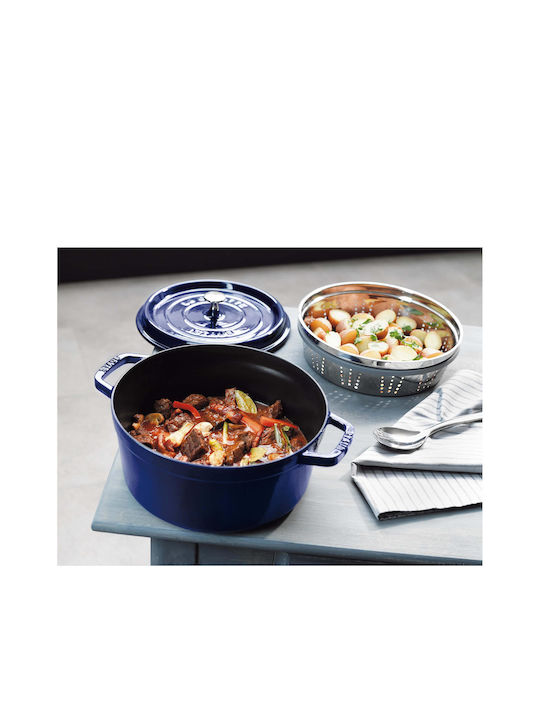 Staub Deep Pot made of Cast Iron 8.35lt / 31cm