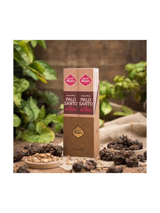 Θυμίαμα Palo Santo Μύρο Sagrada Madre Premium Incense 8τμχ