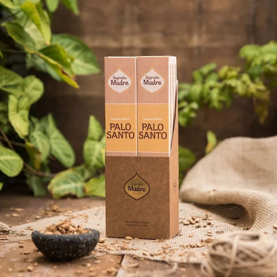 Palo Santo Sagrada Madre Premium Räucherstäbchen 8 Stück