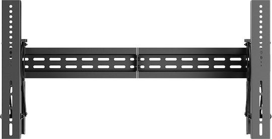 Sbox LVW02-48T Βάση Τηλεόρασης Τοίχου έως 70" Μαύρο