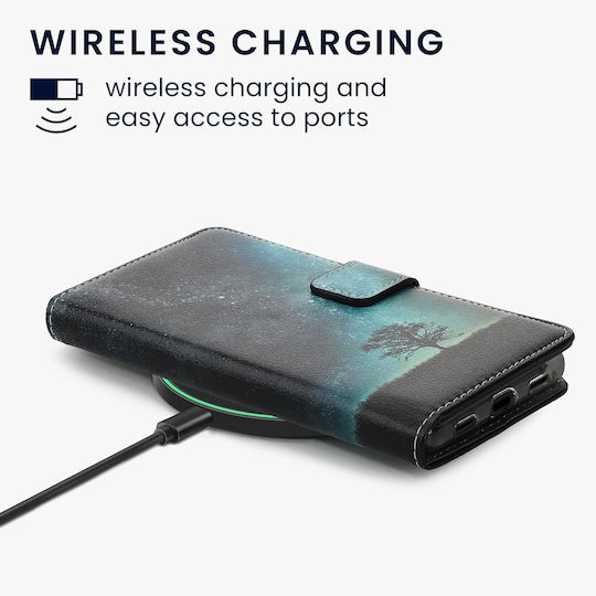 KWmobile Cosmic Nature Wallet Δερματίνης Πολύχρωμο (Google Pixel 7a)