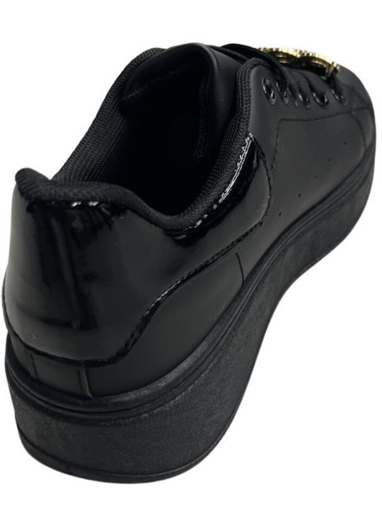 Flatforms Turnschuhe BLACK