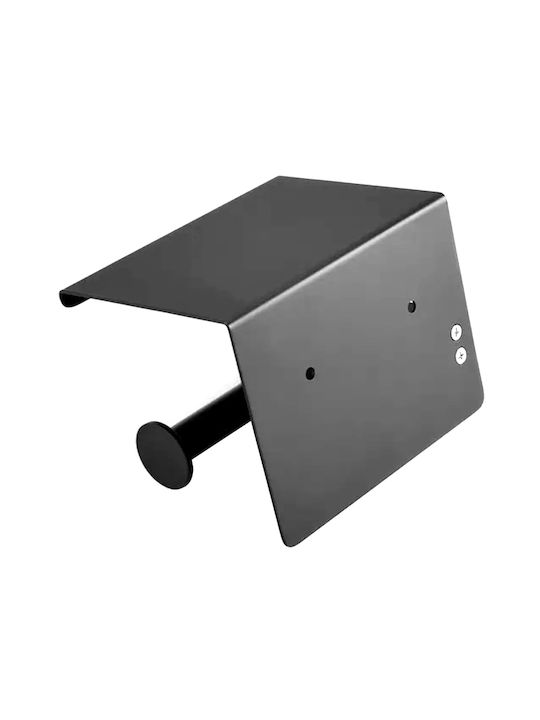 Suport de hârtie Metal Neagră
