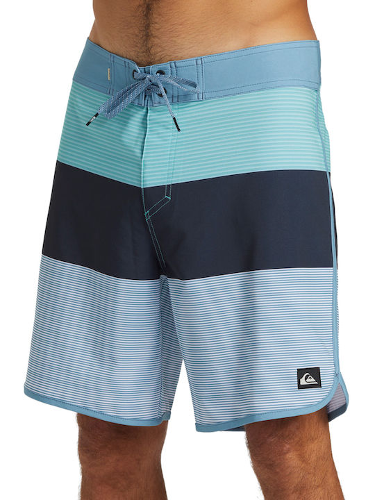 Quiksilver Surfsilk Tijuana 18'' Men's Swimwear Shorts Blue Shadow