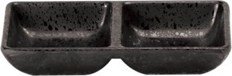 Ready Kunststoff Ordnungshüter 2 Schlitze Schwarz Ø9xH14.9cm 1Stück