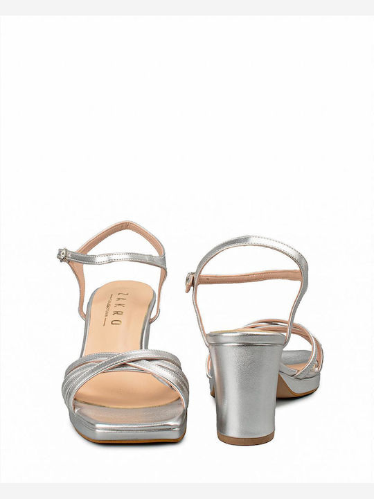 Zakro Collection Women's Sandals Silver