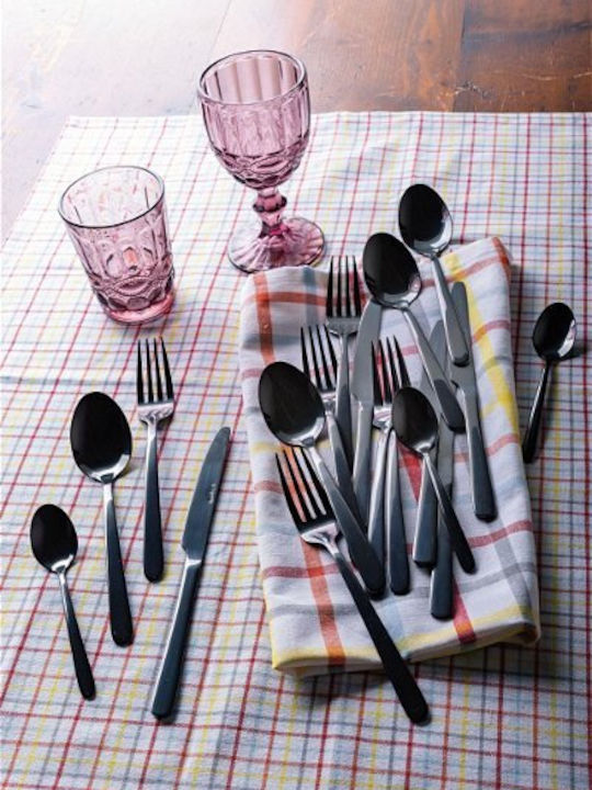 Tognana Antony Uber Cutlery Set Stainless Black 24pcs