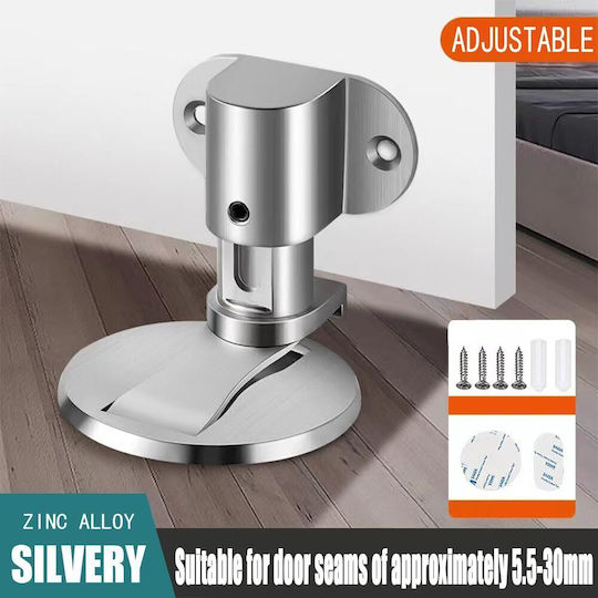 Türstopper Magnetisch Rostfreier Stahl Silber 1Stück