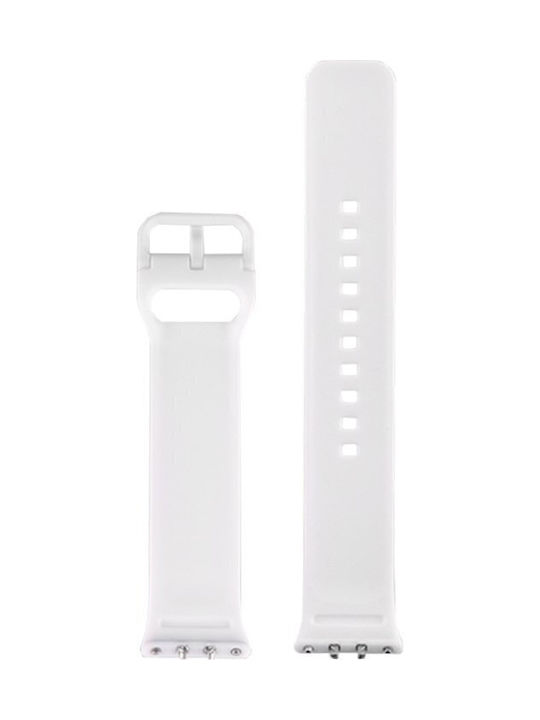 Volte-Tel Armband Silikon Weiß (Galaxy Fit3)