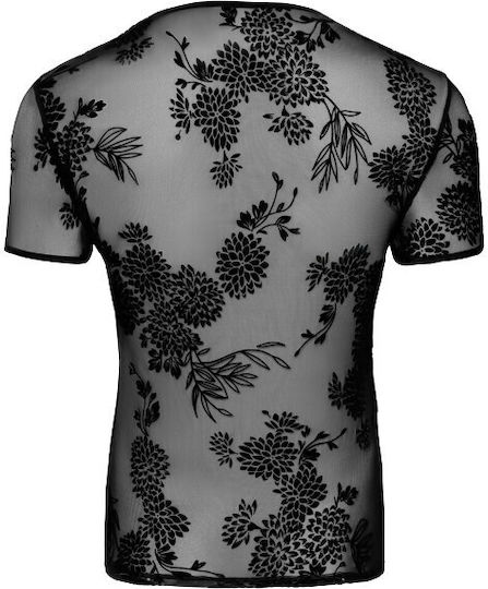 Noir Handmade Sexy Ανδρικό Top Μαύρο