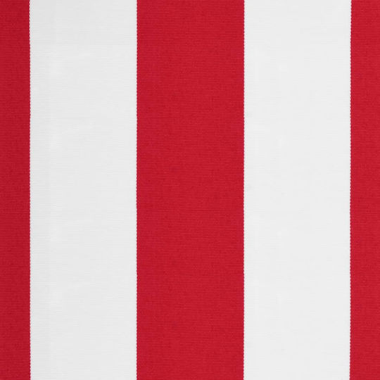 Vidaxl Replacement Mesh Fabric Striped Red White 4m Red