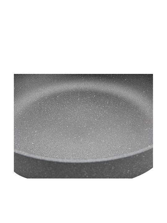 Florina Lava Stone Τηγάνι από Αλουμίνιο με Επίστρωση από Πέτρα 24cm