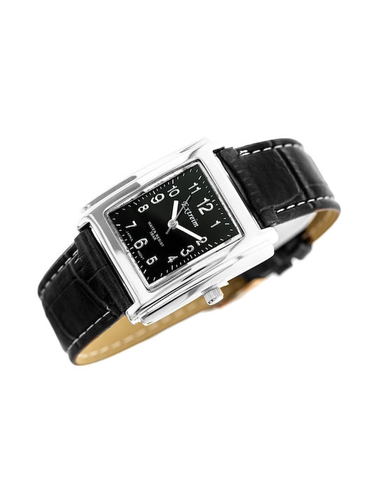 Extreim Watch with Black Leather Strap