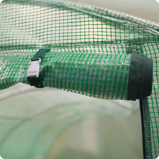 Seră Tunel cu Cadru Metalic 4x2.5x2m