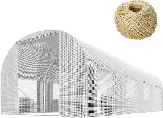 DAC-NOP-10009316 Seră Tunel cu Cadru Metalic 4.5x2x2m