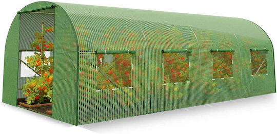 DAC-NOP-10009303 Оранжерия Тунел с Метална Рамка 4x2.5x2m