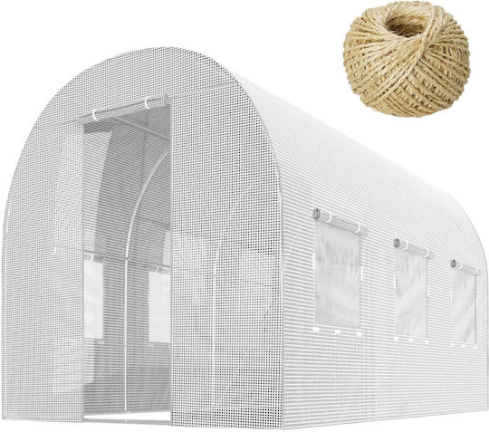 DAC-NOP-10009314 Seră Tunel cu Cadru Metalic 3.5x2x2m