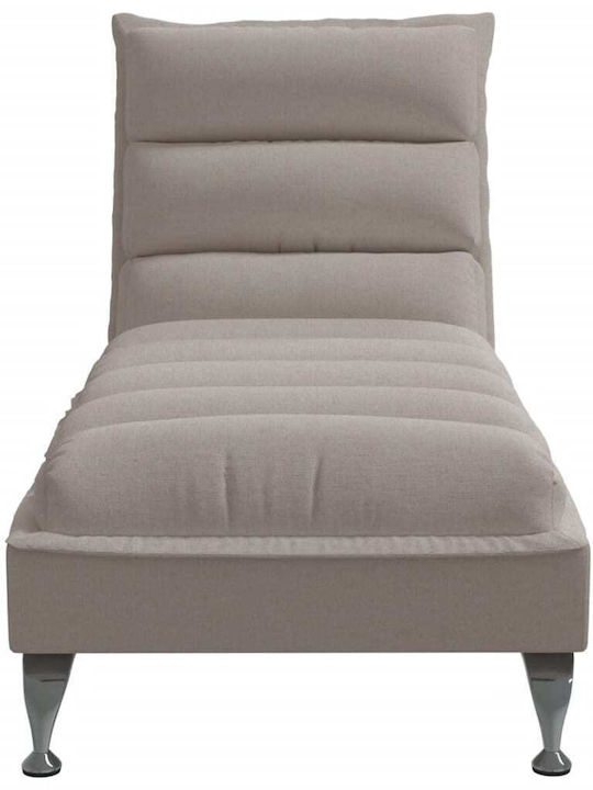 Recliner Stoff Braun L133.5xW56xH74cm