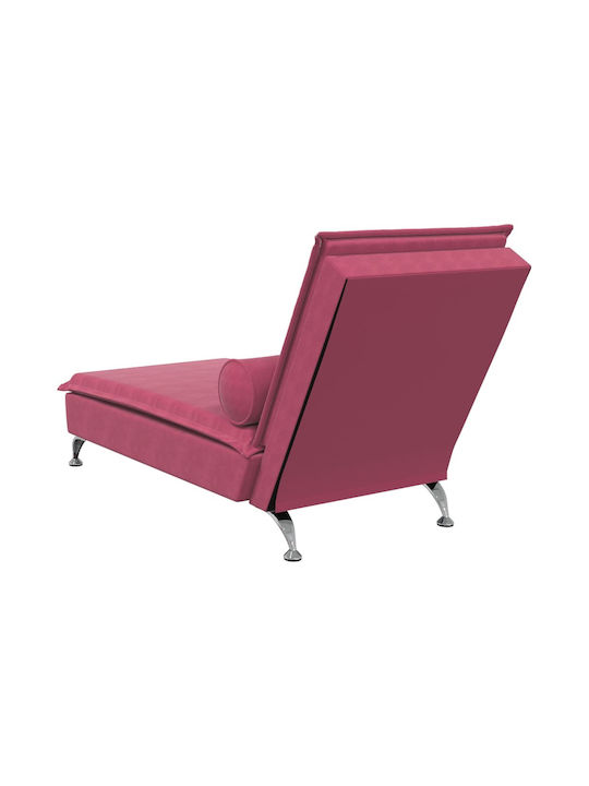 Recliner Samt Burgundisch L136.5xW56xH75cm