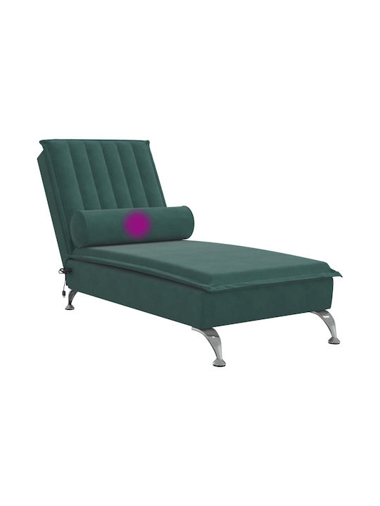 Recliner Catifea Verde L137xW56xH75buc