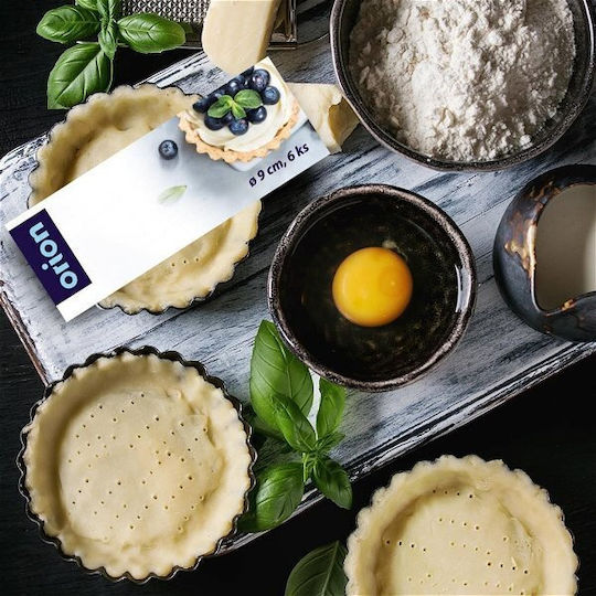 Orion Non-stick Tart Baking Pan 9cm 6pcs