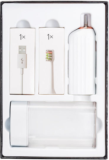 Vitammy Vivo Sonic Ηλεκτρική Οδοντόβουρτσα Λευκή