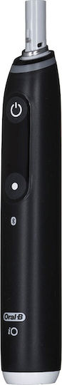 Oral-B Io 6n Black Onyx Periuță de dinți electrică cu Senzor de Presiune și Husă de Călătorie Neagră