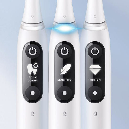 Oral-B Io Series 7 Electric Toothbrush with Pressure Sensor and Travel Case White