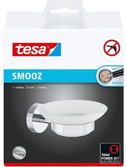 Tesa Επιτοίχια Σαπουνοθήκη Λευκή