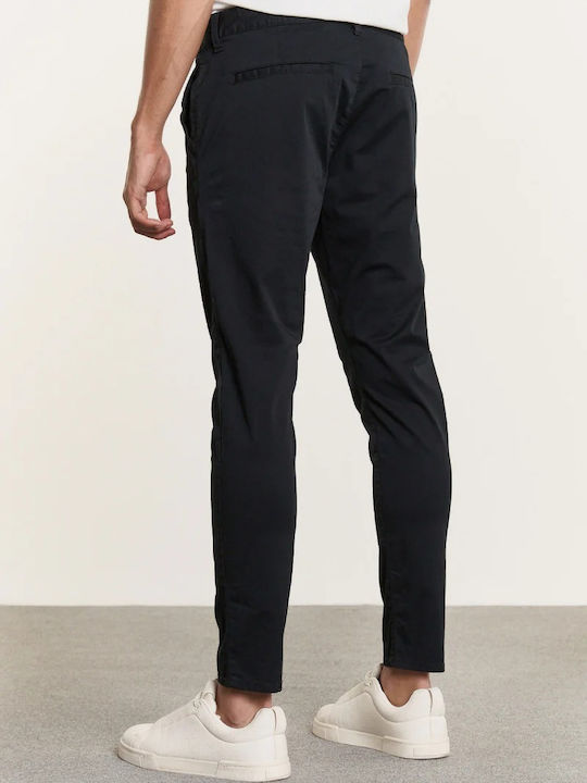 Edward Jeans Lozano Men's Trousers in Slim Fit Black