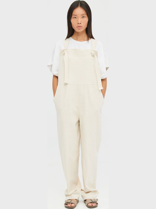Dungarees Graphite Ecru Elastic