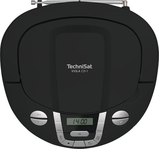 Technisat Φορητό Ηχοσύστημα με Ραδιόφωνο / CD / Κασετόφωνο / Bluetooth Μαύρο