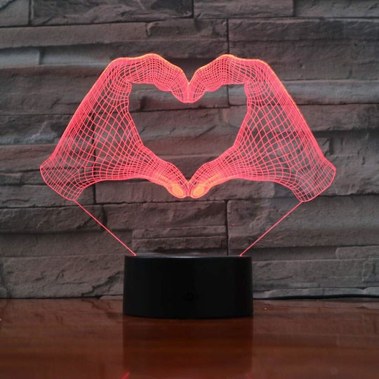 LED RGB 3D Илюзия Осветително Тяло LED RGB 3D Илюзия Осветително Тяло