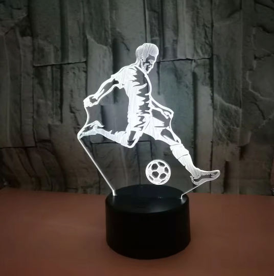Διακοσμητικό Φωτιστικό LED RGB 3D Illusion 3εκ.