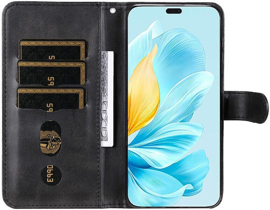 Zipper Портмоне Черен (Honor 200 Lite 5G)