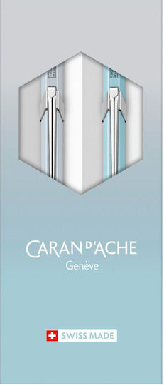 Caran D'ache Mechanical Pencil Metallic 2pcs Blue