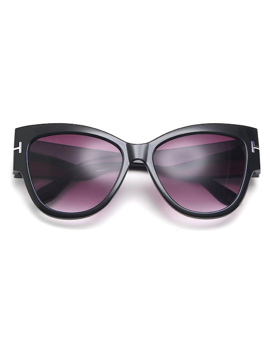 Techsuit Women's Sunglasses with Brown Frame and Brown Lens