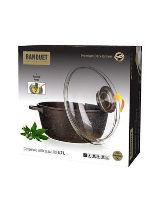 Banquet Βαθιά Κατσαρόλα από Αλουμίνιο 6.7lt / 28cm