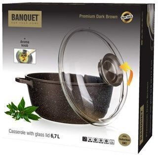 Banquet Deep Aluminum Stockpot 6.7L 28cm