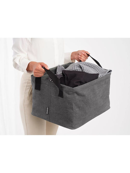 Brabantia Storage Basket Fabric Black 35lt 1pcs