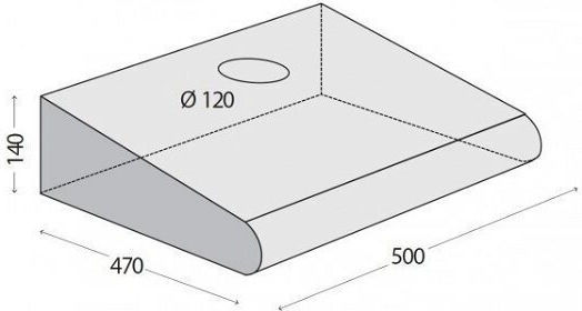 Concept Independentă Hotă 60cm Alb