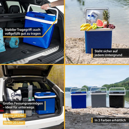 First Austria Portable Thermoelectric Fridge 32L 12V 230V Blue