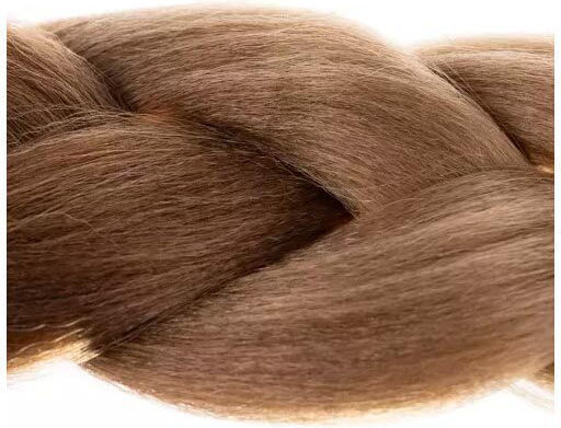 Carnival Wig with Braids Blond 60cm
