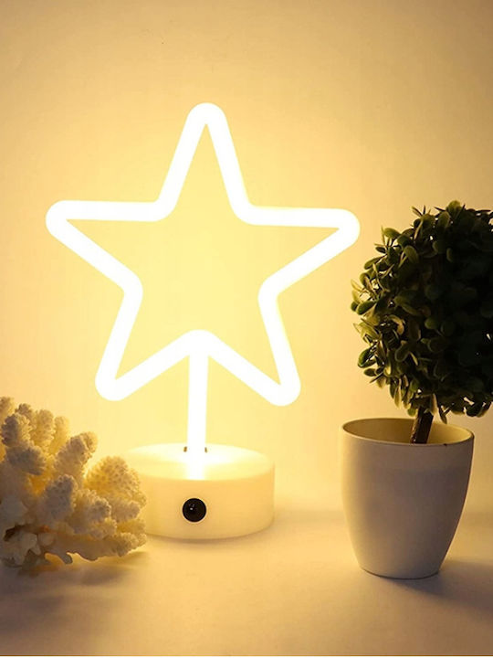 Beleuchtet Weihnachtliche Figur Unterschrift Weiß