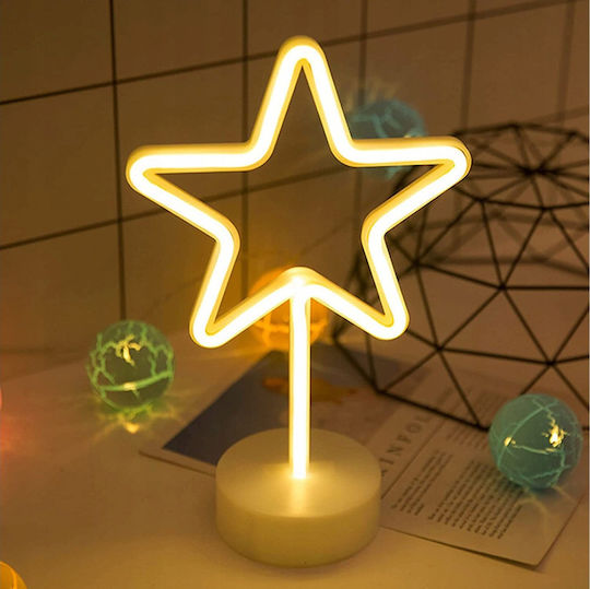 Illuminated Christmas Figure Sign White