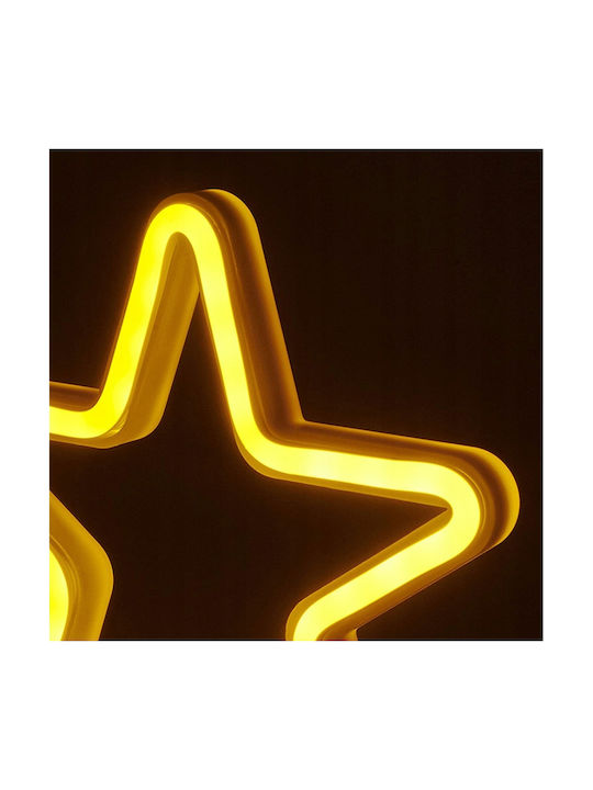 Beleuchtet Weihnachtliche Figur Unterschrift Weiß