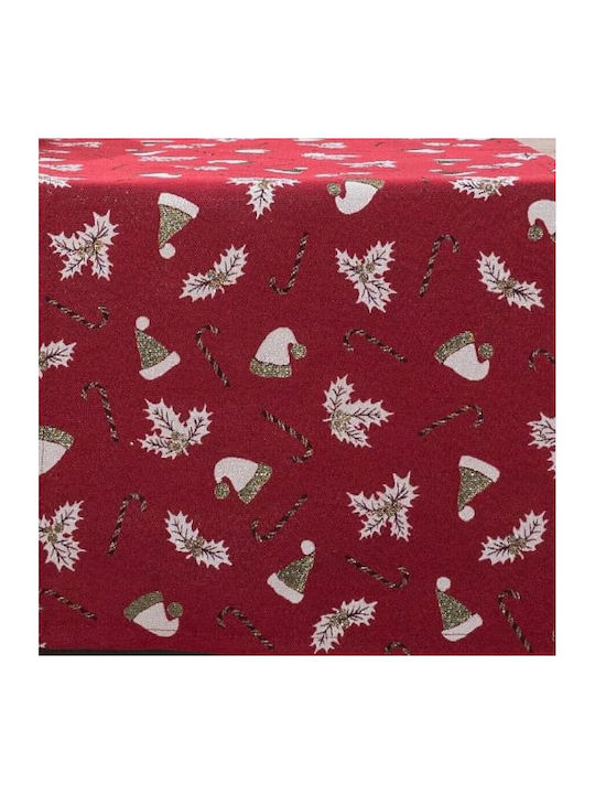 Teoran Christmas Tablecloth Fabric L140xW180xD6cm 1pcs