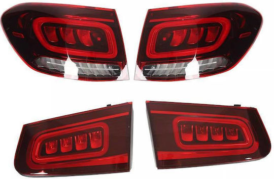 Комплект задни светлини Mercedes-benz Glc C253/x253 Pre-face To Facelift Look Full Led Bar
