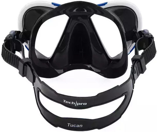 Tucan M Μπλε Λευκο Μασκα Tech-pro