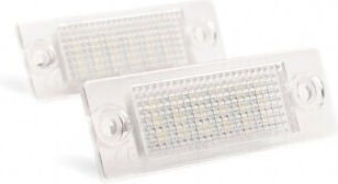 License Plate Lights Led for Skoda Superb Volkswagen Touran / Transporter / Caddy / Golf Plus / Jetta / Passat 02-08 2pcs